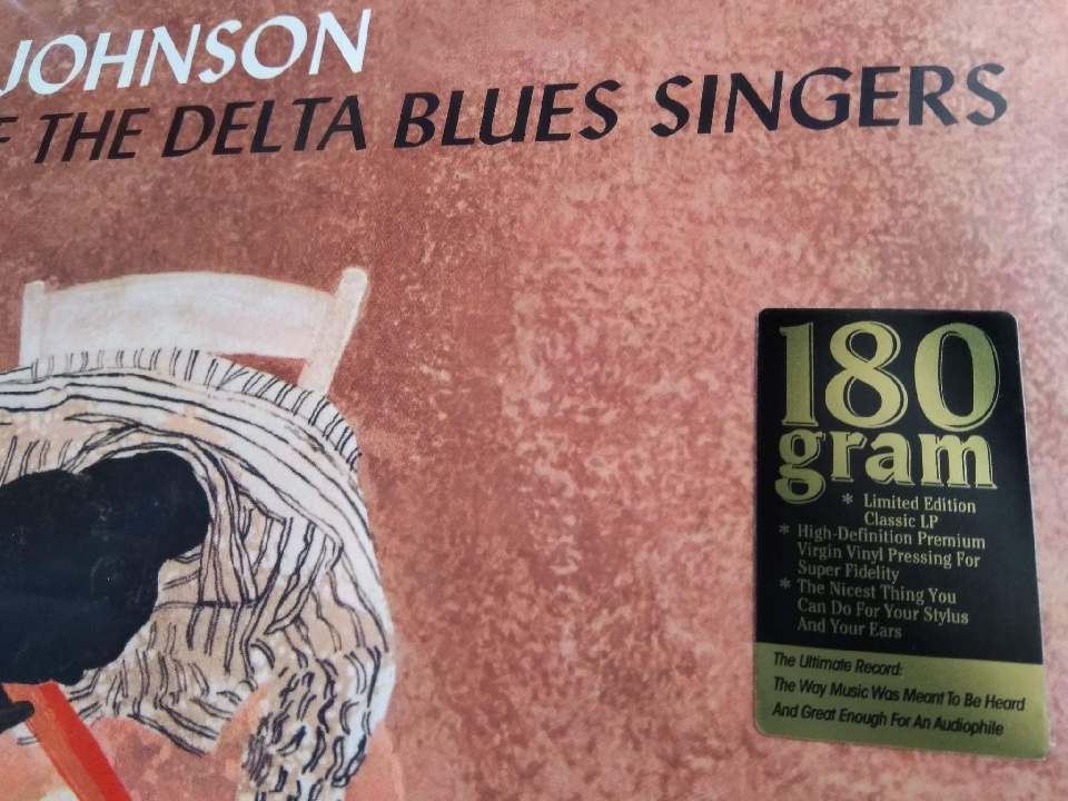 แผ่นเสียง Robert Johnson ชุด King Of The Delta Blues Singers แผ่นซีล จัดส่งฟรี
