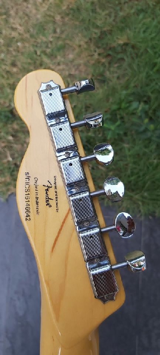 Squier Vintage Modified 72 Telecaster Thinline crafted in indonesia