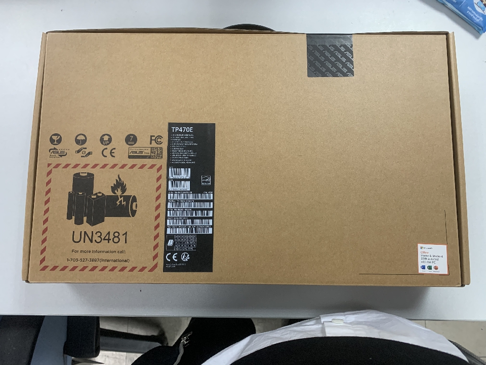 Asus Vivobook Flip TP470EA-EC101Tป (Indie Black) ประกันศูนย์ มือหนึ่งยังไม่ได้แกะกล่องใช้งาน