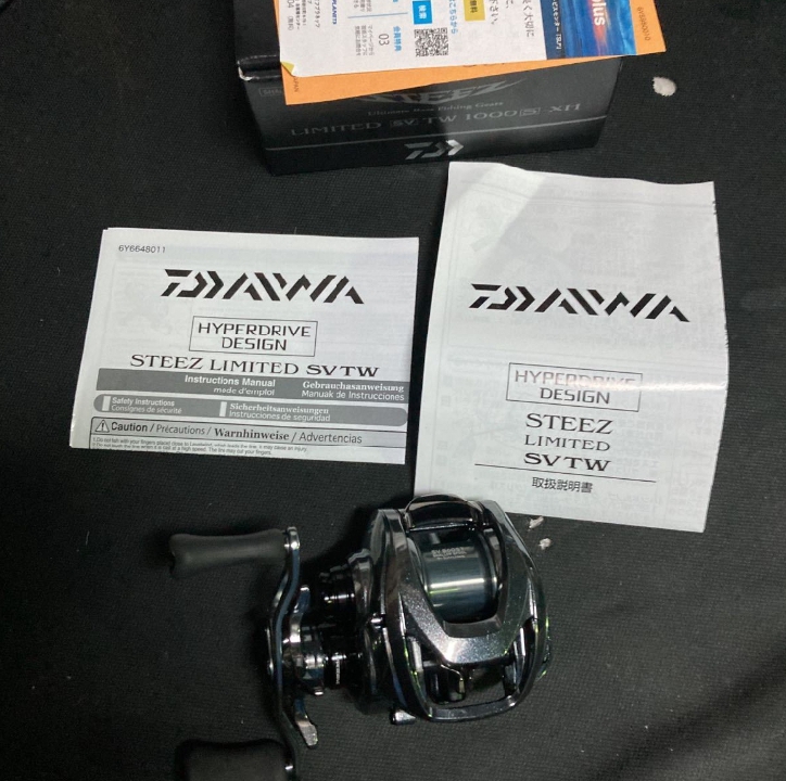 รอก Daiwa 21 Steez Limited SV TW1000S-XH สินค้าใหม่ยังไม่ได้ใช้