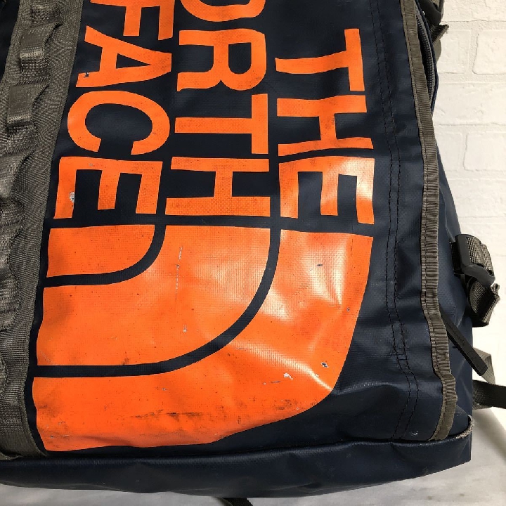 กระเป๋าเป้ THE NORTH FACE North  Luc Backpack Brand Logo Men's Navy Orange