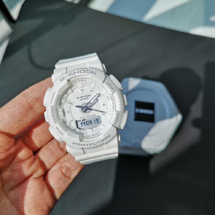 Casio Women's Watches Baby-G GMA-S130-7ADR White