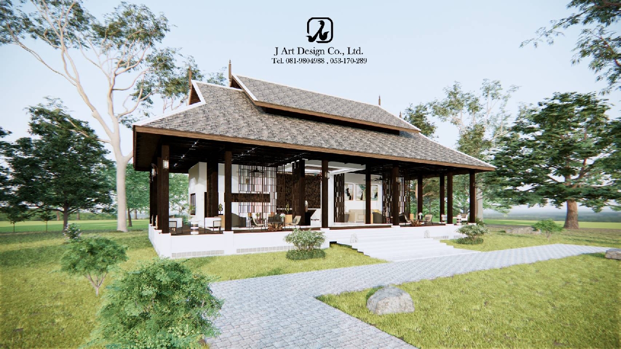 บ้าน รับออกแบบพร้อมก่อสร้างบ้าน ตกแต่งภายในและรีโนเวททั่วไทย