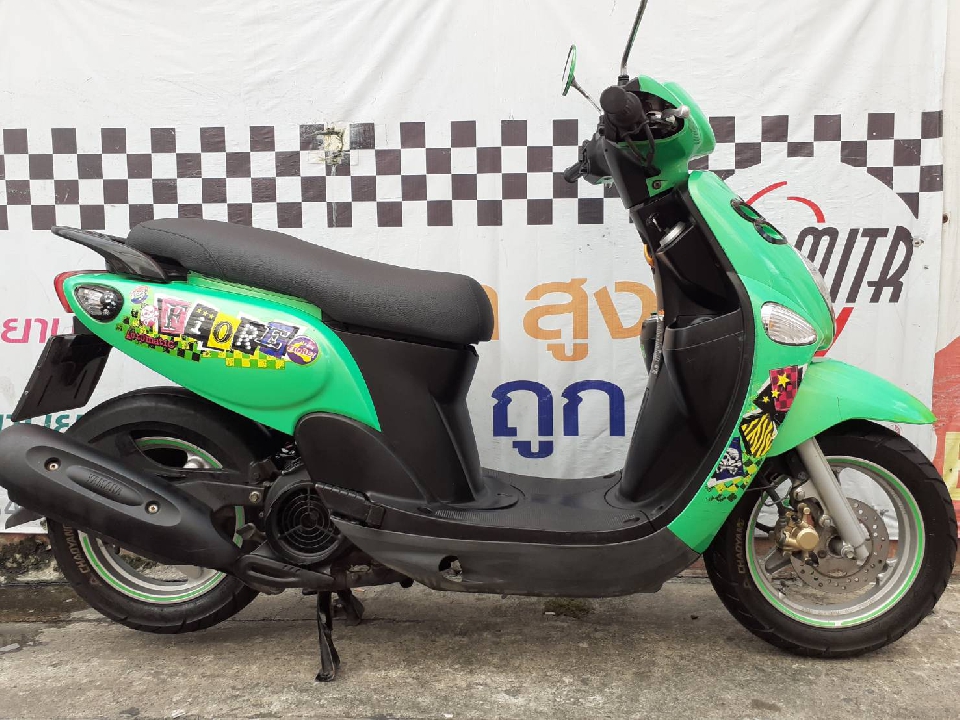 ขาย/แลก/เทิร์น Fiore115 หัวฉีด ล้อแม็กแท้ มี.ค.54 เขียวดำสีเดิมๆ รถบ้านใช้น้อย คันเล็กๆแต่ใต้เบาะใหญ