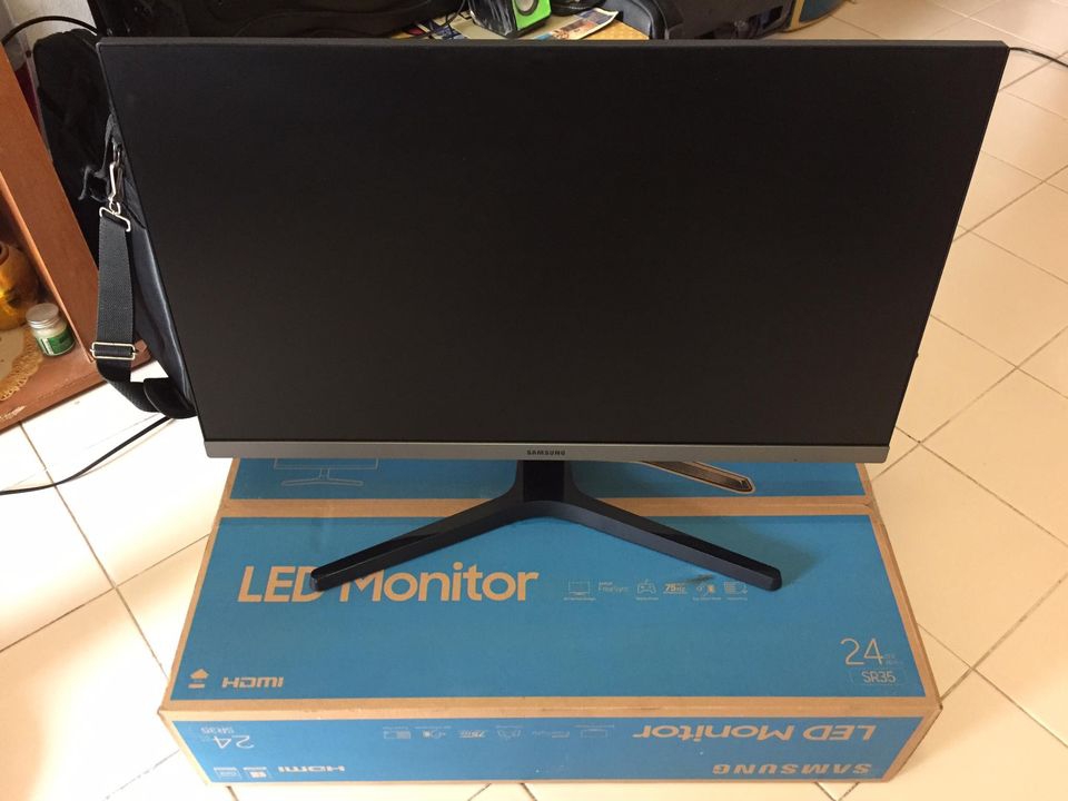 Monitor 23.8" SAMSUNG LS24R350FHEXXT (IPS, HDMI) 75Hz