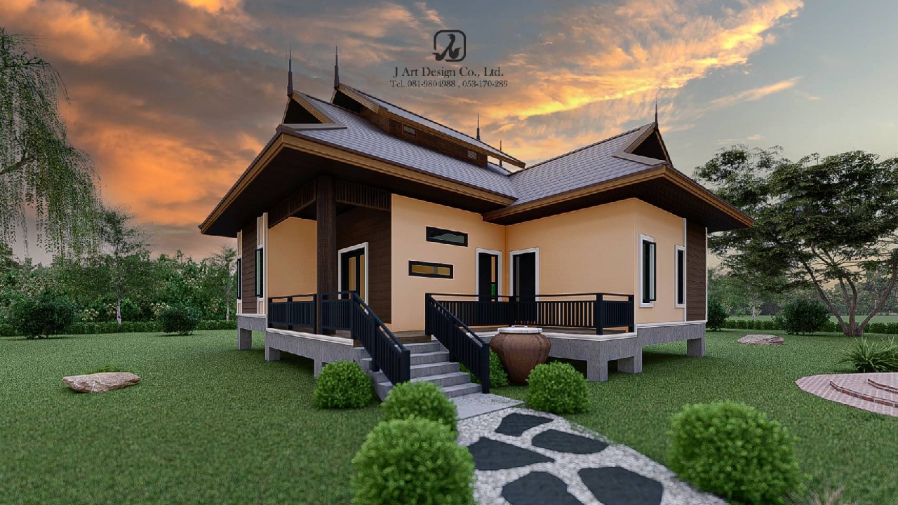 แบบบ้าน รับออกแบบพร้อมก่อสร้างบ้าน ออกแบบตกแต่งภายในบ้านและสวน ทั่วไทย