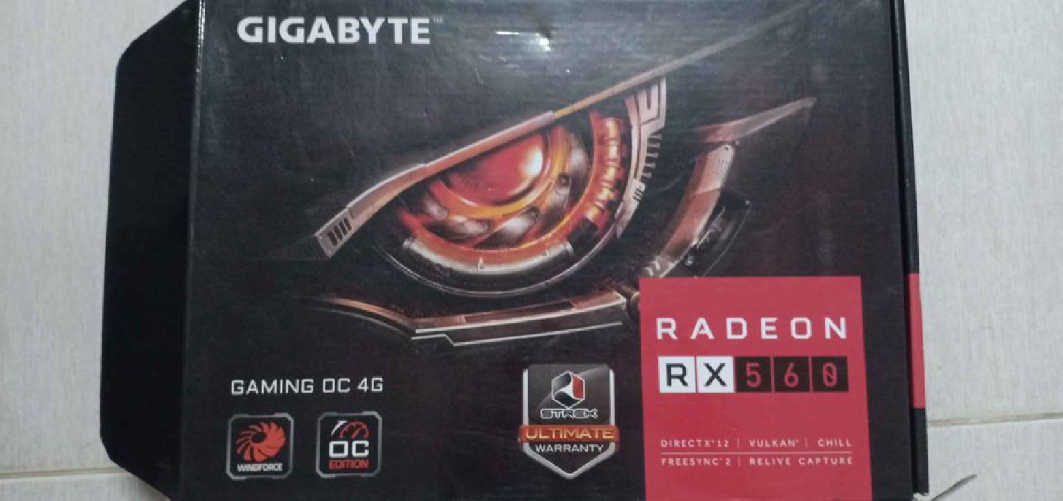 GIGABYTE RX 560 Gaming OC 4G
