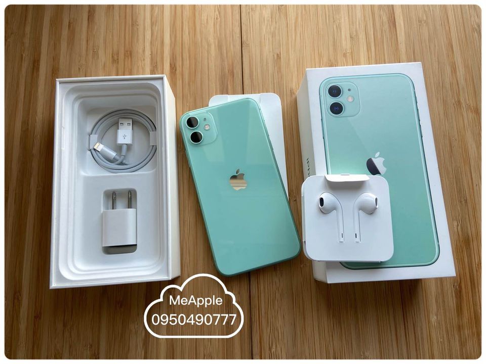 iPhone 11 Green ศูนย์ไทยแท้ครบกล่อง อุปกรณ์ยังไม่แกะใช้