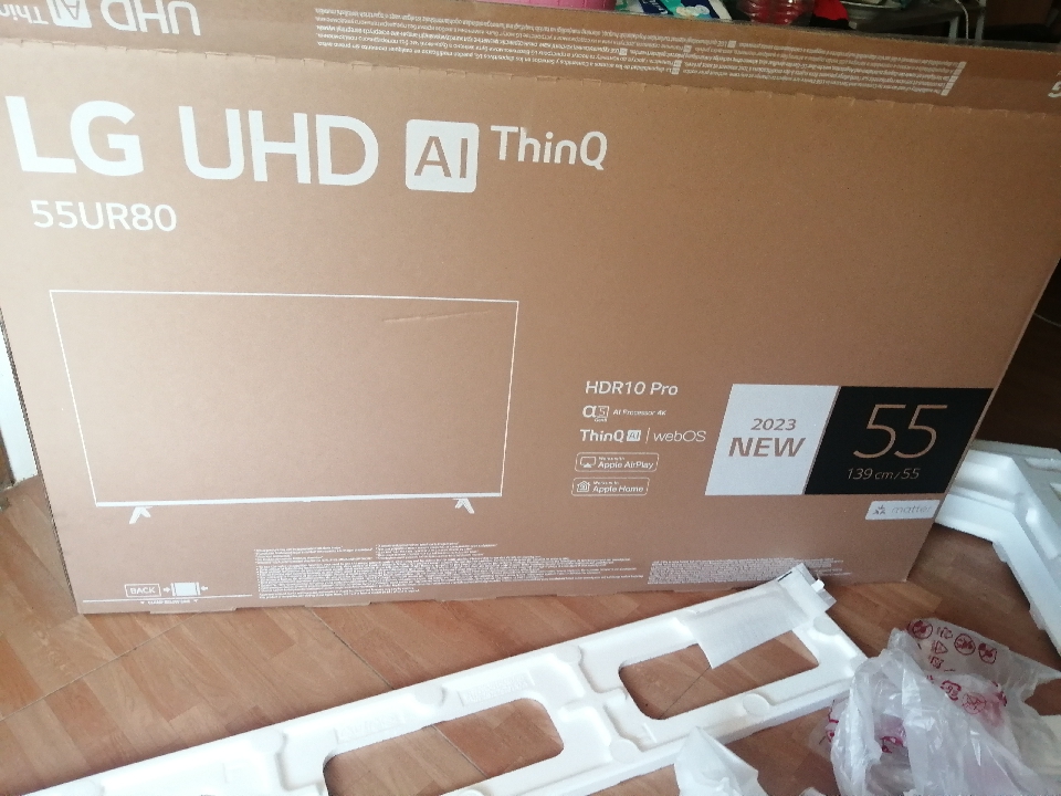 LG UHD TV UR80 55 inch 4K Smart TV 2023
