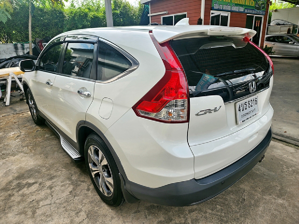 CR-V 2.4 EL ขับ 2 ปี2013จด14 ออกรถเดือน6 ปี14 สีขาวมุก วิ่ง184723 เช็ค0ตลอด น็อตไม่ขยับ Kดีฟรีดาวน์