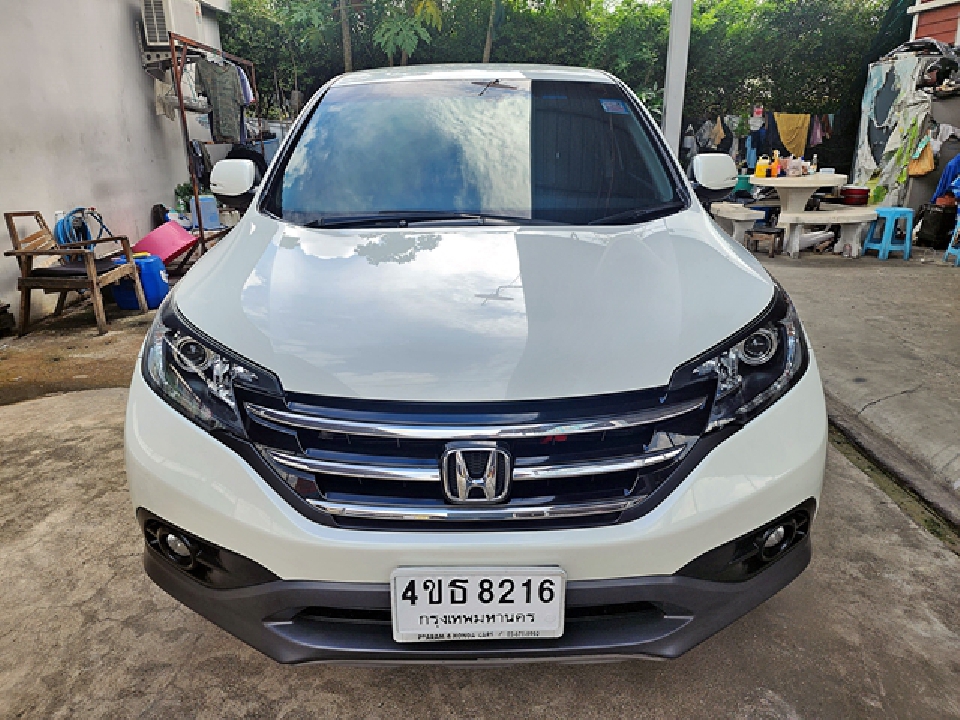 CR-V 2.4 EL ขับ 2 ปี2013จด14 ออกรถเดือน6 ปี14 สีขาวมุก วิ่ง184723 เช็ค0ตลอด น็อตไม่ขยับ Kดีฟรีดาวน์