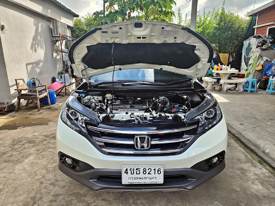 CR-V 2.4 EL ขับ 2 ปี2013จด14 ออกรถเดือน6 ปี14 สีขาวมุก วิ่ง184723 เช็ค0ตลอด น็อตไม่ขยับ Kดีฟรีดาวน์