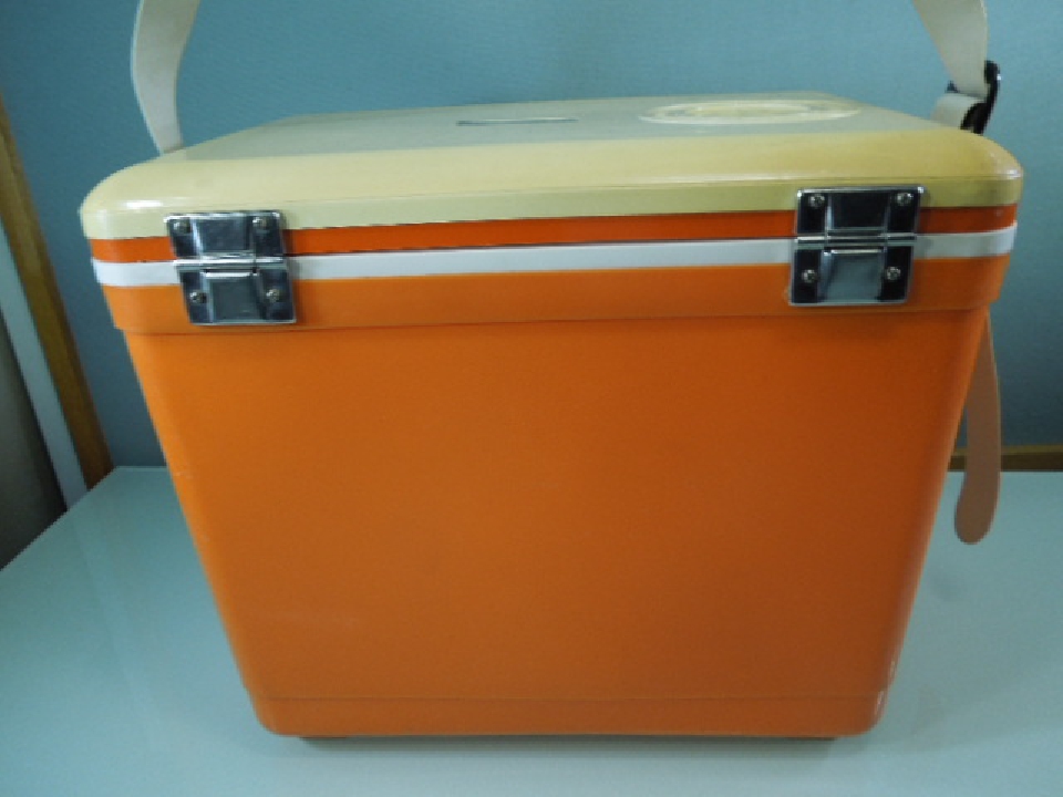 กล่อง Retro Cooler Box 600 OLYMPIC Orange Showa Retro Fishing Gear