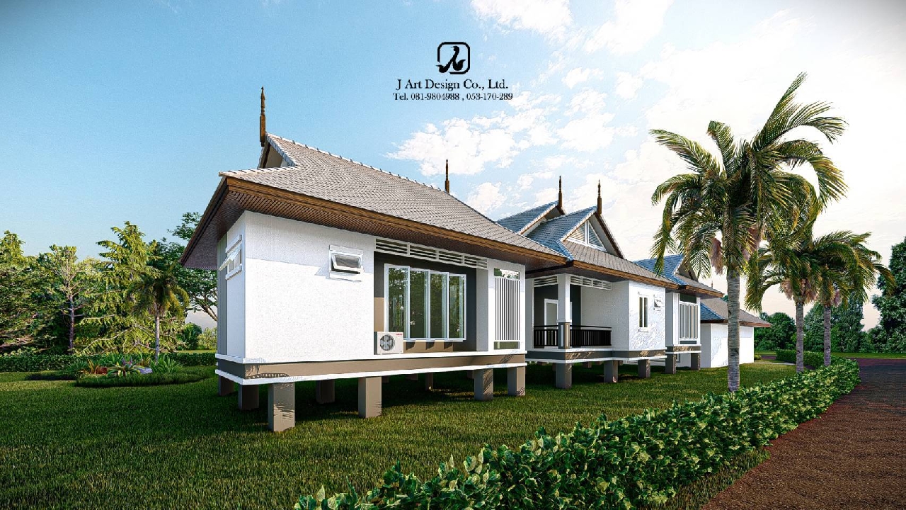 เชียงรายับออกแบบบ้านพร้อมสร้างบ้าน ออกแบบตกแต่งภายใน บ้านและสวน