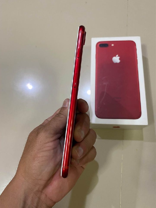 ขาย iphone 7plus ความจุ 128G สีแดง TH เครื่องแท้ ใช้งานได้ปกติดีทุกอย่าง รีเซตอัพเดทได้