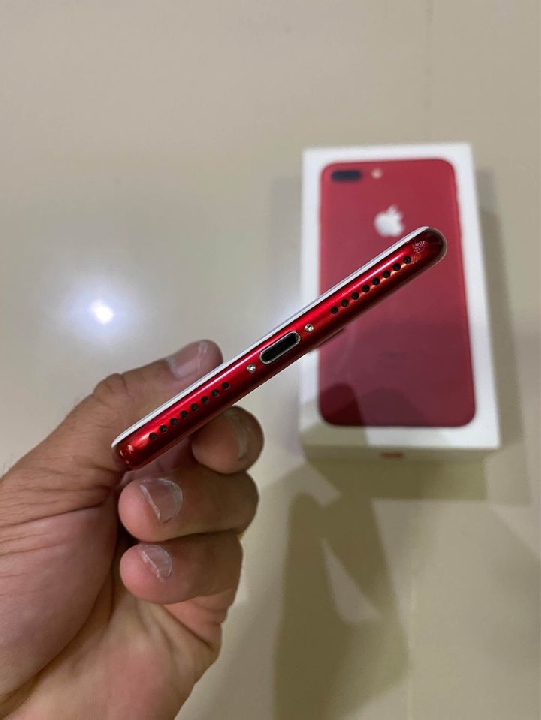 ขาย iphone 7plus ความจุ 128G สีแดง TH เครื่องแท้ ใช้งานได้ปกติดีทุกอย่าง รีเซตอัพเดทได้