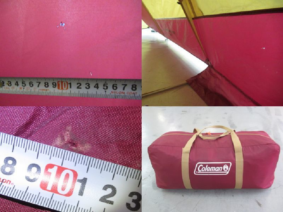 เต็นท์ ญี่ปุ่น Coleman Tunnel 2 Room House 2000031263 Burgundy Color Outdoor Camping Tent