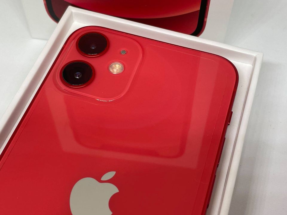 iPhone 12Mini 128GB สีแดง ศูนย์ไทย สภาพสวยๆ แบต 100% ประกัน 29-11-2564